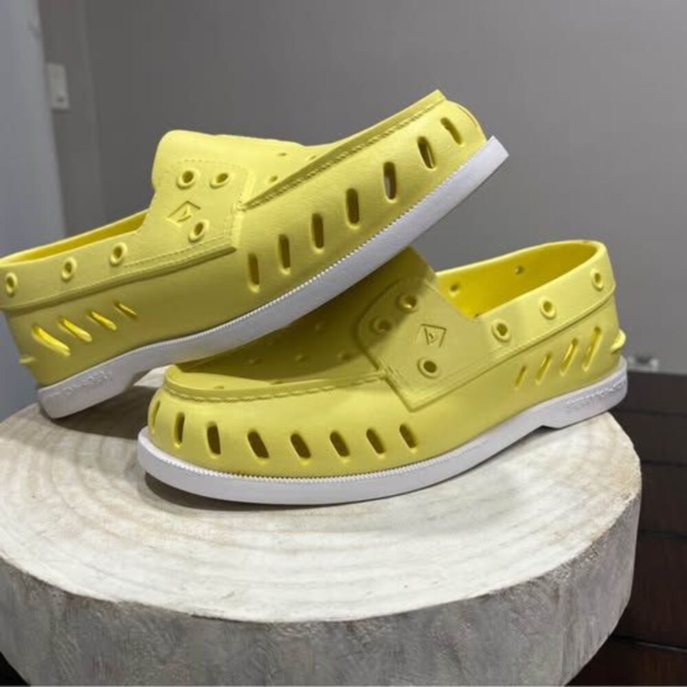 Sperry Top-Sider Float Waterproof Drainage Slip On Water Shoes Womens 8 Mens 6